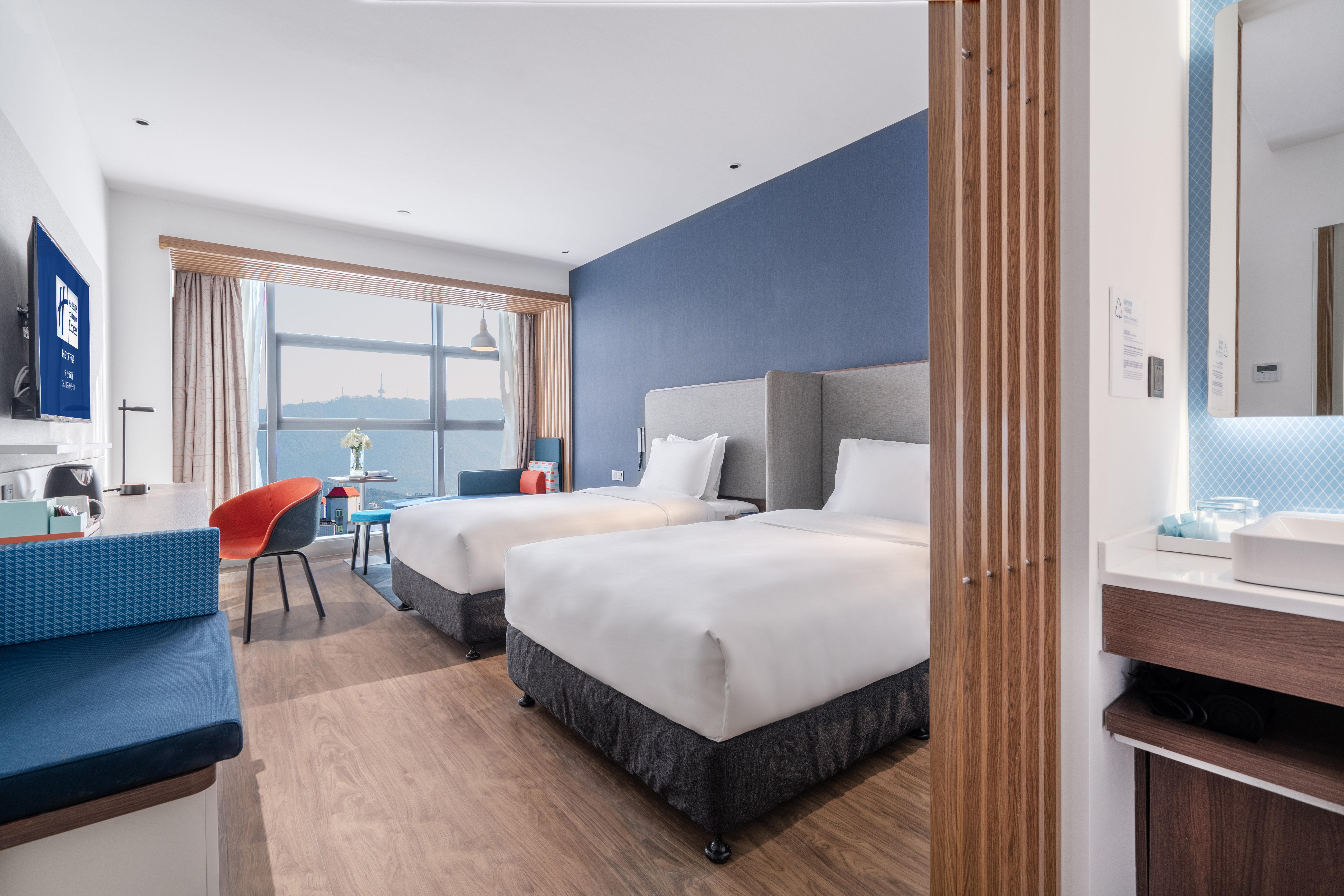 Holiday Inn Express Changsha Shifu By Ihg Exteriör bild
