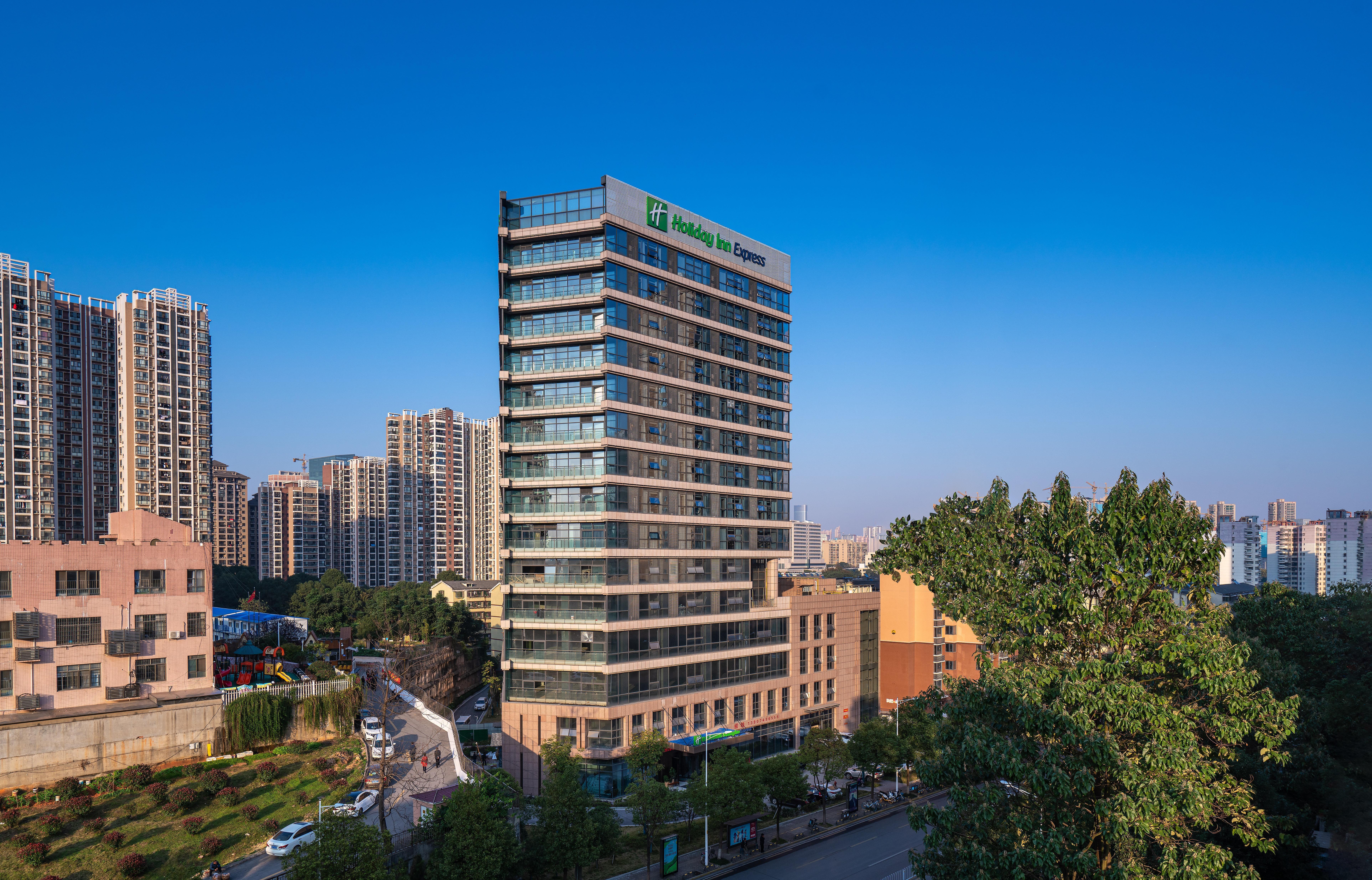 Holiday Inn Express Changsha Shifu By Ihg Exteriör bild